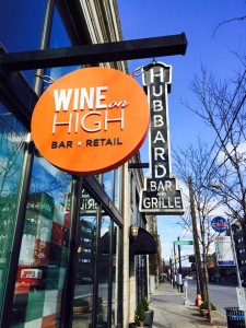 wine on high outside