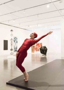Silas Riener performs Merce Cunningham's Changeling Photo: Liza Voll